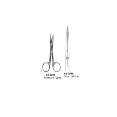 Surgical Operating Scissor Sharp-Sharp Straight 115 mm