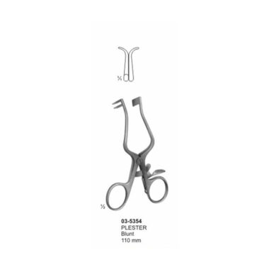 Plester Blunt Self-Retaining Retractors 110 mm