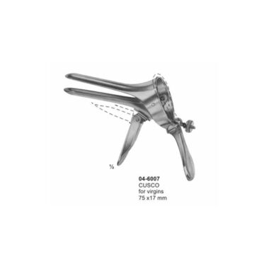 Cusco Vaginal Specula For Virgins Swiss Pattern 75x17 mm