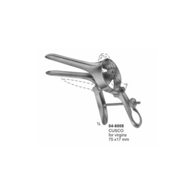 Cusco Vaginal Specula For Virgins 75x17 mm