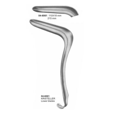 Kristeller Vaginal Specula 110x18 mm Lower Blades