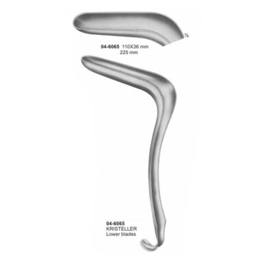 Kristeller Vaginal Specula 110x36 mm Lower Blades