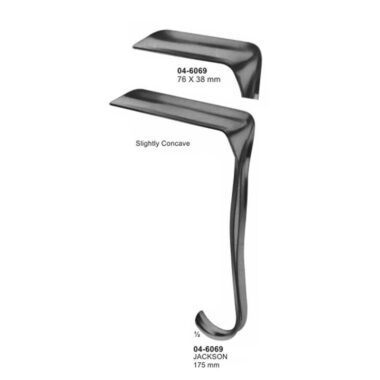 Jackson Vaginal Specula 76x38 mm Slightly Concave