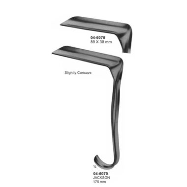 Jackson Vaginal Specula 89x38 mm Slightly Concave