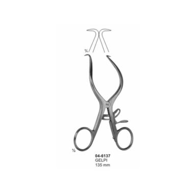Gelpi Vaginal Retractors 135 mm