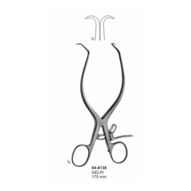 Gelpi Vaginal Retractors 175 mm