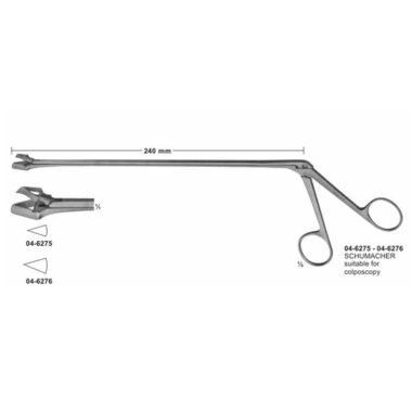 Schumacher Suitable For Colposcopy Biopsy Forceps 240 mm