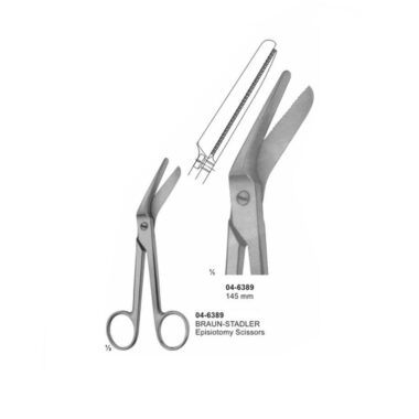 Braun-Stadler Episiotomy Scissors 145 mm