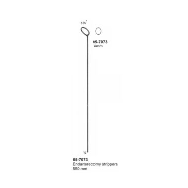 Endarterectomy Strippers Tourniquets length 4 mm