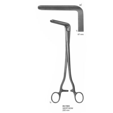 WERTHEIM Anastomosis Clamps 67 mm Length 250 mm