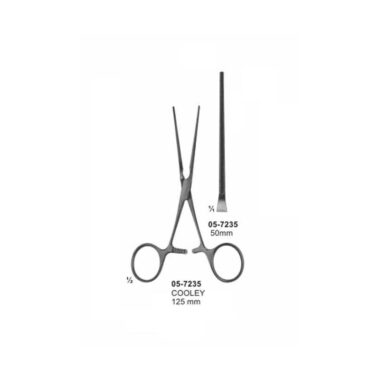 COOLEY Anastomosis Clamps Pediatric Type 50 mm Length 125 mm