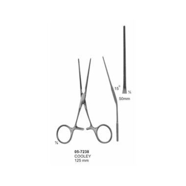 COOLEY Anastomosis Clamps Pediatric Type 50 mm Length 125 mm