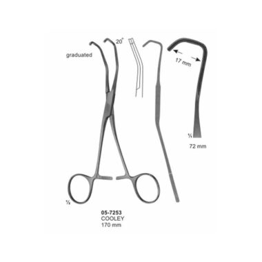 Cooley Anastomosis Clamps Multi-Purpose Size 170 mm