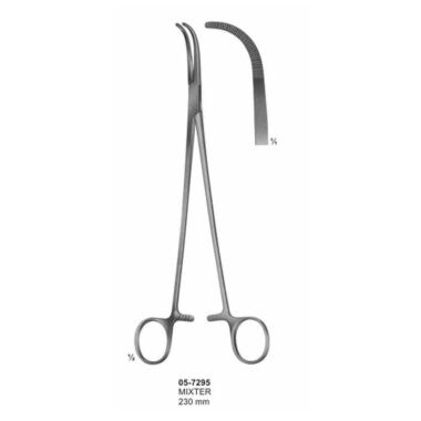 Mixter Dissecting And Ligature Forceps Vessel Clamps 230 mm