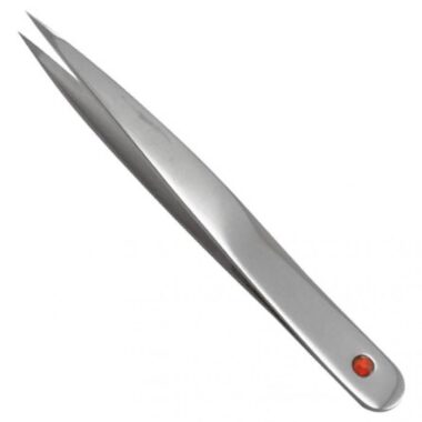 Pointed Tweezers with Diamond (FOS-8545)