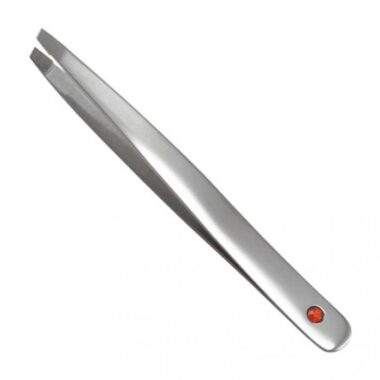 Slant Tip Tweezers with Diamond (FOS-8542)