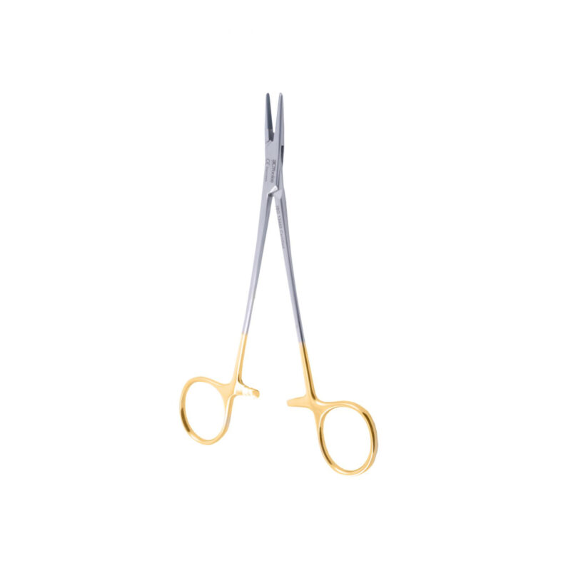 Crile Wood Needle Holder T/C